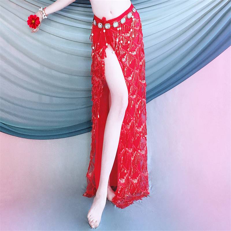 Red bundled apron + red cubes of big ass towels